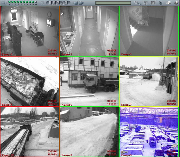Система видеонаблюдения Группы компаний «ДиПОС» Система видеонаблюдения Группы компаний «ДиПОС»